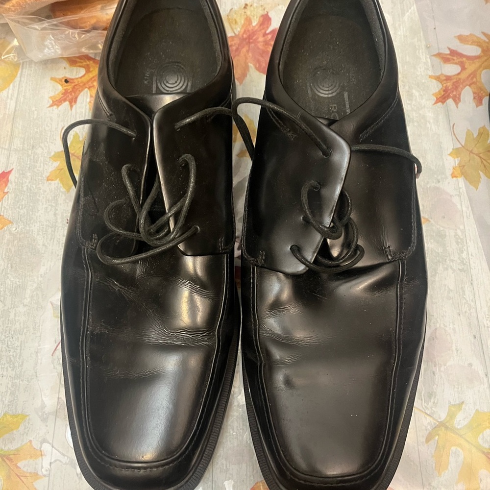 Classic Black Men's Dress Shoes